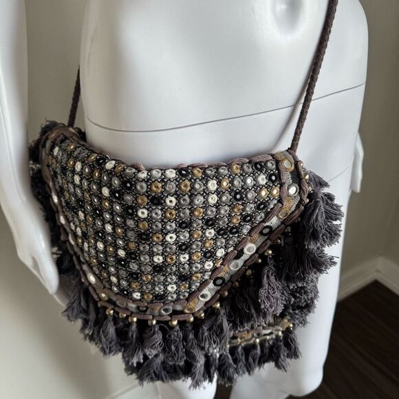 Anthropologie Boho Crossbody Bag - Picture 2 of 8